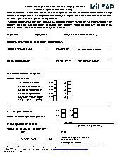 License Exempt Provider Serious Injury Report