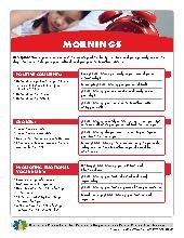 Positive Social-Emotional Support Posters for Daily Routines