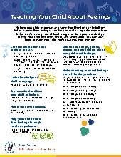 Teaching Your Child About Feelings