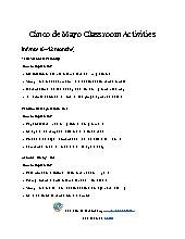 Cinco de Mayo Activities for Children