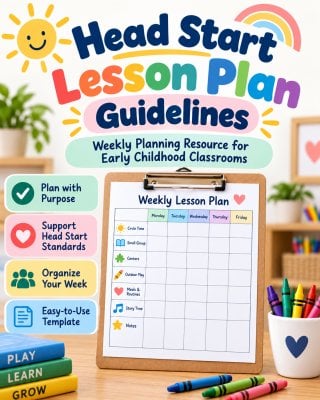 Head Start Lesson Plan Guidelines