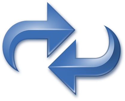 Dynamic Blue Arrows Indicating Direction image in article What do Oklahoma child care providers need to know about subsidy changes in 2026?