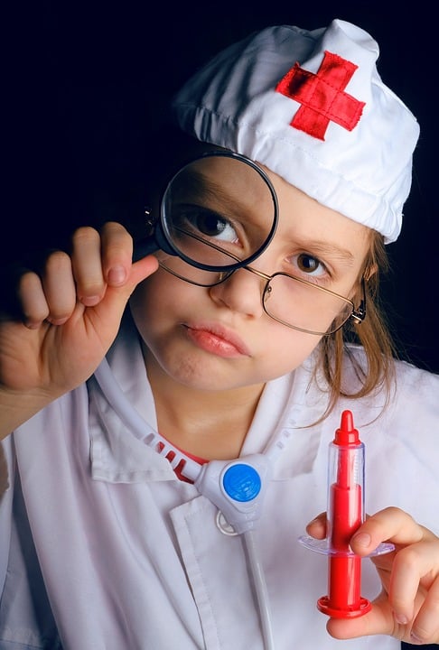 Young Doctor in Training