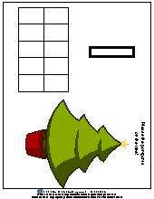 Christmas Tree Number Recognition Activity. Preschool. Math