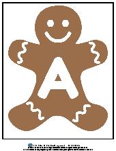Gingerbread Playdoh Activity. Preschool. Literacy. Fine Motor.